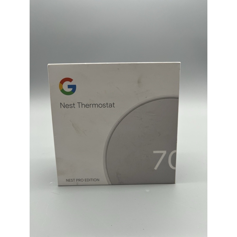 Google Nest Programmable Smart Wi-Fi Thermostat - White GACVZ